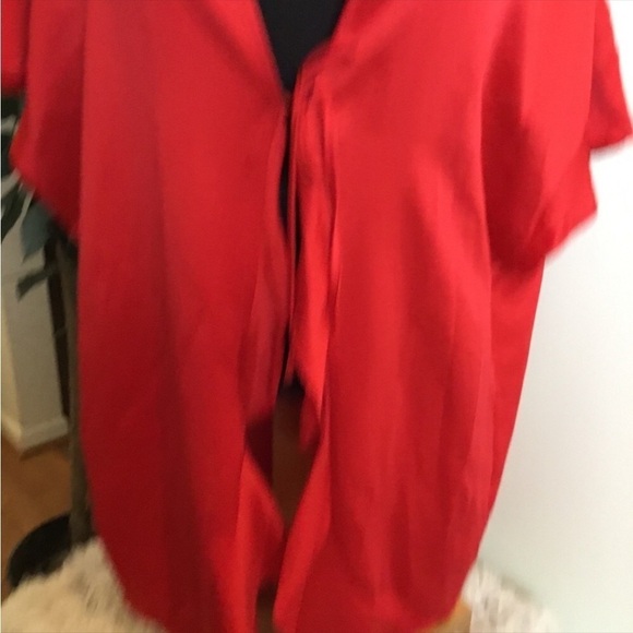 Victoria’s Secret Red OSFM LOVE short sleeve robe/cover up - Picture 11 of 11